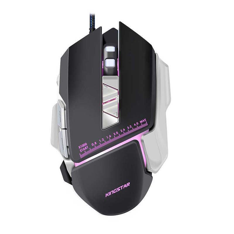 10 ماوس مخصوص بازی کینگ استار مدل KM345G - Image 1