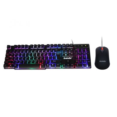 کیبورد و ماوس گیمینگ Banda KM-99 RGB