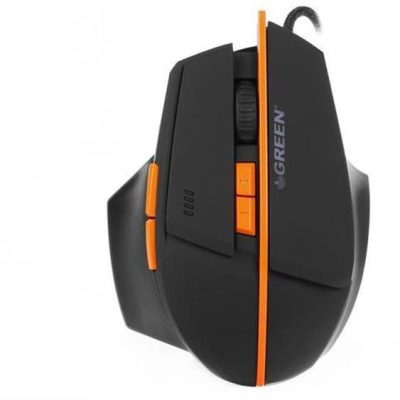 ماوس سیمی گیمینگ برند گرین مدل Green GM601