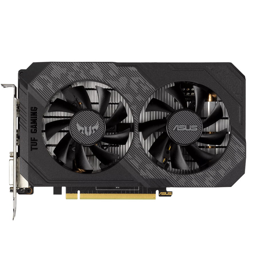 TUF-GTX1650-4GD6-P-GAMING-1 کارت گرافیک ایسوس استوک ASUS TUF-GTX1650-4G D5 GAMING - Image 1