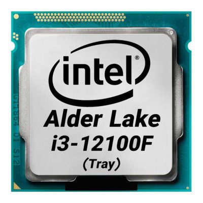 پردازنده مرکزی اینتل مدل Intel Core i3-12100F Alder Lake Tray