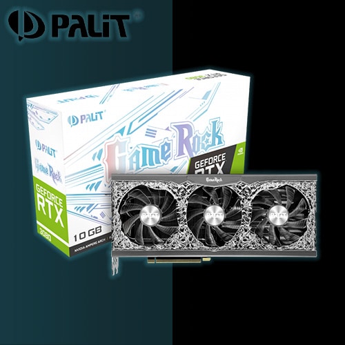 Untitled650 کارت گرافیک استوک RTX 3080 Palit GameRock 10GB - Image 1