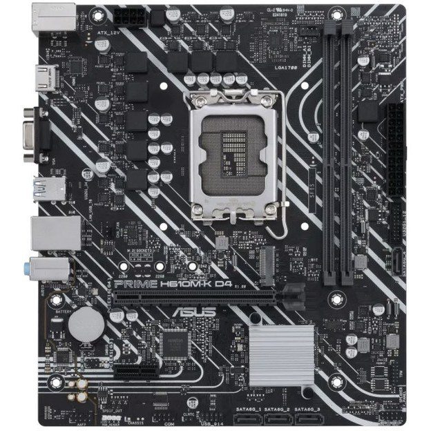 مادربرد ایسوس مدل PRIME H610M-K D4 استوک