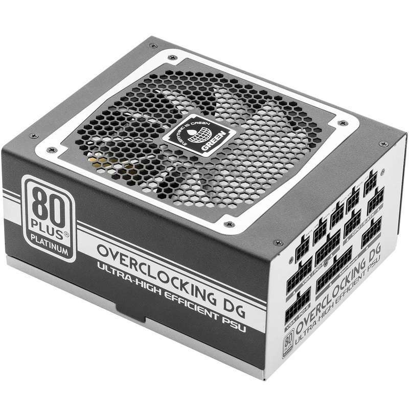 1 منبع تغذیه استوک کامپیوتر گرین مدل GP1050B-OC plus خروجی 1050 وات، تمام ماژولار - Image 1