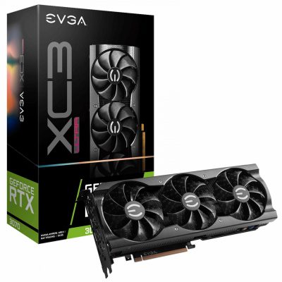 کارت گرافیک استوک EVGA RTX 3070 XC3 8gb DDR6