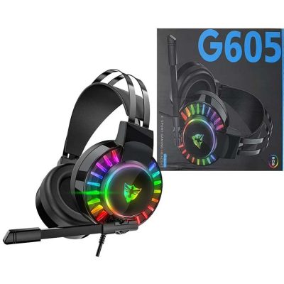 هدست گیمینگ با سیم مدل G605 USB 7.1