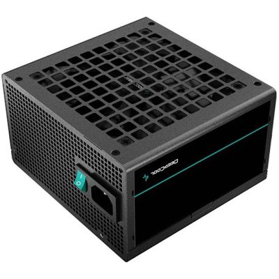 منبع تغذیه کامپیوتر استوک دیپ کول PF600 80 Plus White توان 600 وات غیر ماژولار