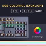 کیبورد گیمینگ جرتک مدل SPRINT JK520 با سیم مکانیکال نورپردازی RGB - Image 5
