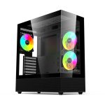 کیس کامپیوتر تسکو GC 4491 RGB Mid Tower مشکی