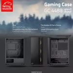 کیس کامپیوتر تسکو GC 4488 Mid Tower مشکی - Image 4