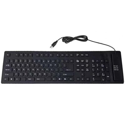 کیبورد ژله ای با سیم مدل FLEXIBLE 109