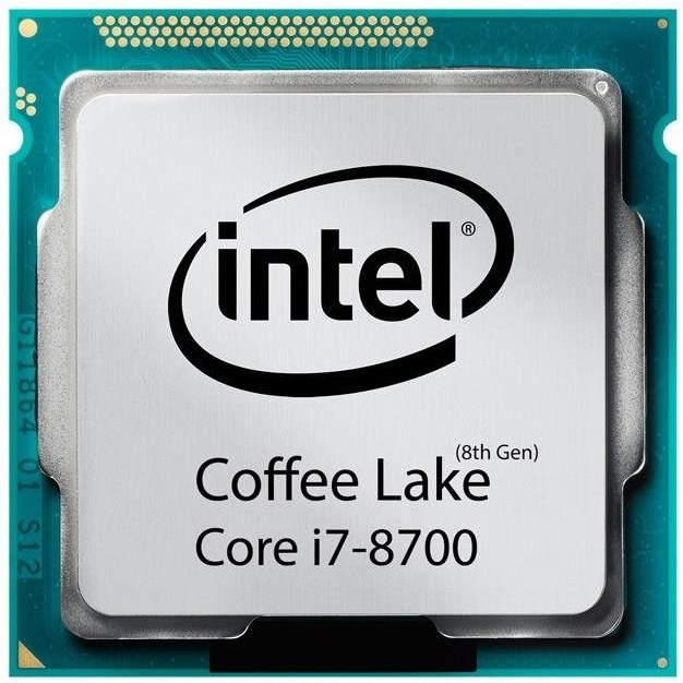1 پردازنده استوک کامپیوتر اینتل مدل Core i7-8700 Coffee Lake - Image 1