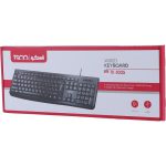 کیبورد تسکو مدل TK8025 با سیم - Image 3